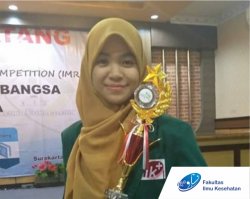 Sri Nuraini Mahasiswa Prodi D3 RMIK Raih Juara 2 dalam Lomba Manajemen Unit Kerja di Ajang Indonesian Medical Record Competition (IMRC) 2019 di Universitas Duta Bangsa Surakarta pada Tanggal 24 Maret 2019.