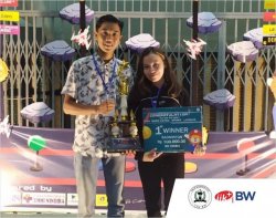 Mahasiswa D3 Teknik Gigi IIK BW raih Juara 1 Lomba Badminton Kategori Ganda Campuran dalam Ajang “Dentistry Sport League” 2019 di Universitas Brawijaya tanggal 16 November 2019.